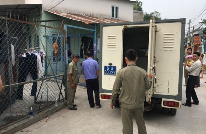 Thực nghiệm hiện trường vụ vợ giết chồng ở Bình Dương