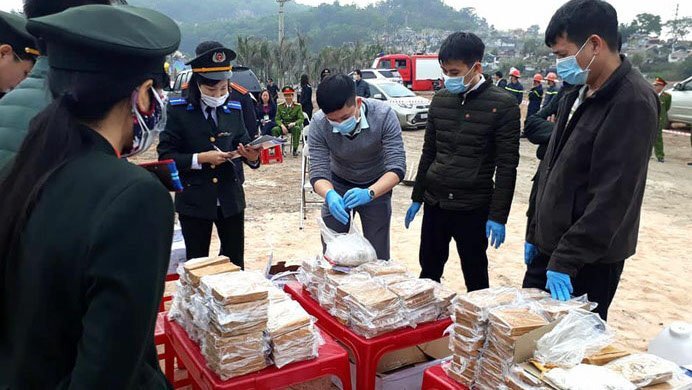 Tiêu huỷ 260 bánh heroin trong vụ án có 5 bị cáo nhận án tử hình