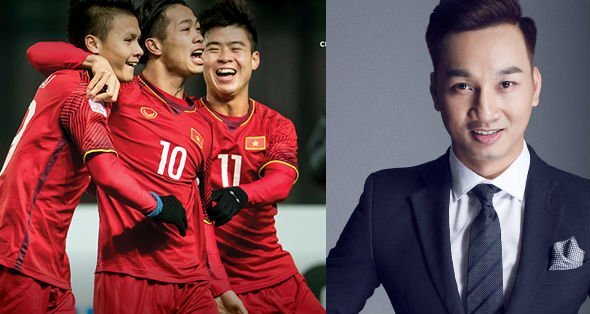 U23 Việt Nam gây địa chấn, MC Thành Trung hứa nhuộm đầu nửa vàng nửa đỏ