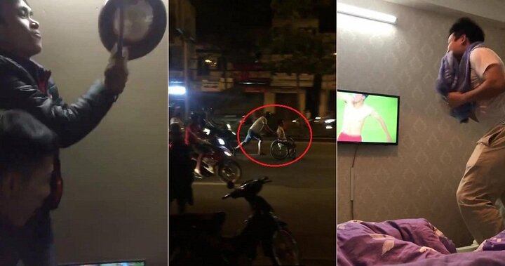 Clip: Những màn ăn mừng chiến thắng 'chất như nước cất' của CĐV VN