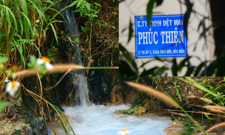 Đang bị xử phạt vì xả thải, doanh nghiệp vẫn ngang nhiên huỷ hoại kênh xanh