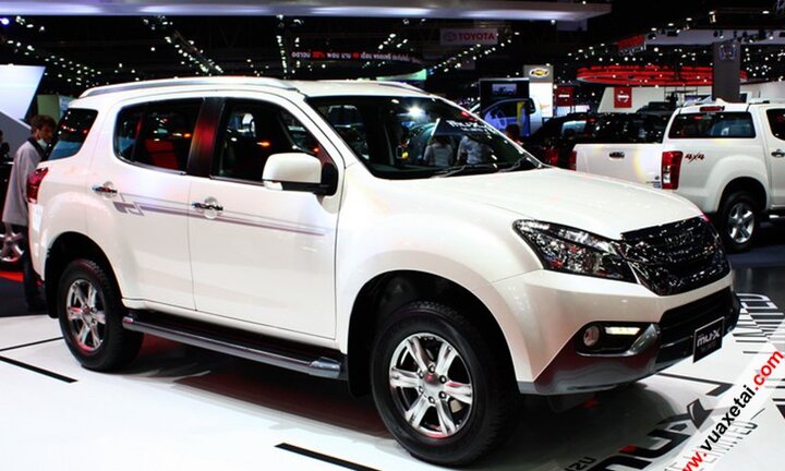 Isuzu giảm mạnh tay mẫu mu-X, giá trị lên tới 114 triệu đồng