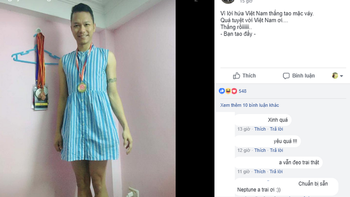 Dân mạng đồng loạt thực hiện lời hứa với U23 Việt Nam trước trận đấu