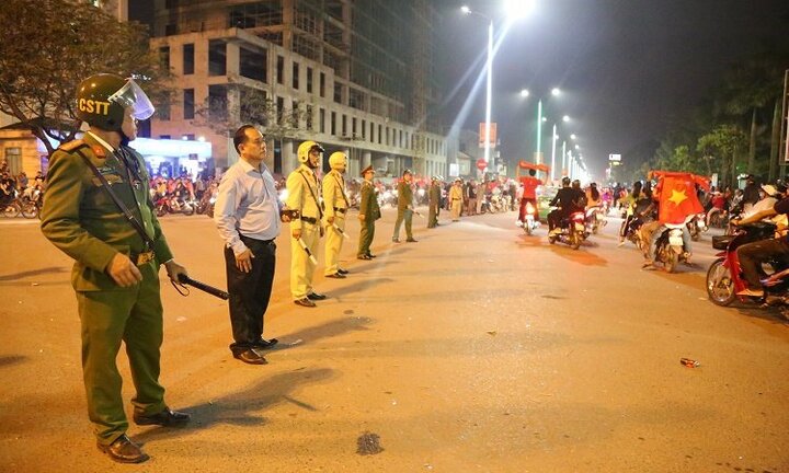Công an tỉnh Thừa Thiên - Huế chuẩn bị sẵn kế hoạch đón 'bão' cổ vũ U23 Việt Nam