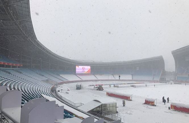 Cập nhật thời tiết Thường Châu: Không hoãn trận U23 Việt Nam vs U23 Uzbekistan