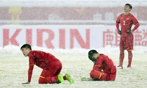 Đội tuyển U23 Việt Nam 'đốt cháy' mạng xã hội Hàn Quốc