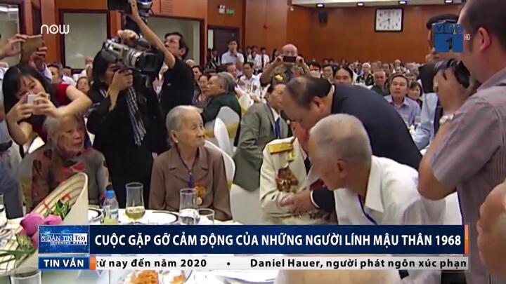 Cảm động phút hội ngộ của những người lính Mậu Thân 1968