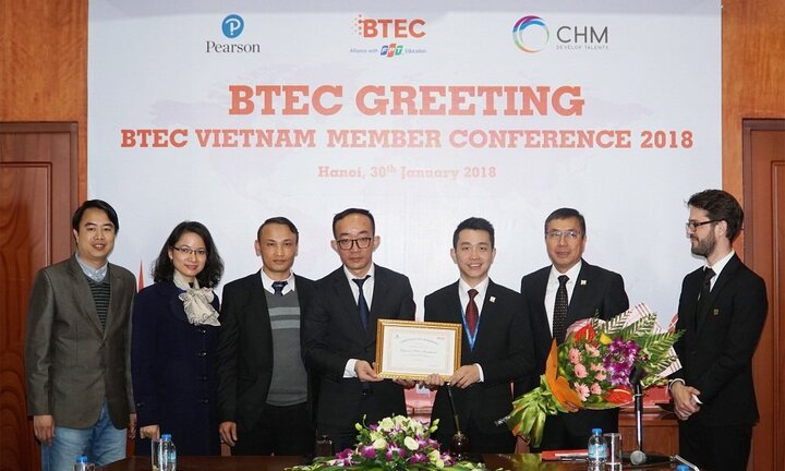 Thêm thành viên tham gia tổ chức giáo dục BTEC Việt Nam
