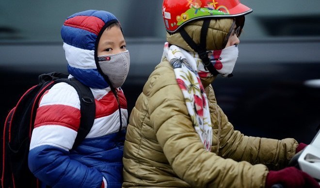 Dự báo thời tiết hôm nay 5/2/2018: Không khí lạnh tiếp tục tăng cường, Hà Nội rét 8°C