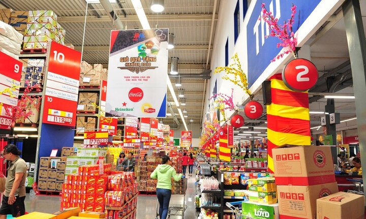 Đa dạng giỏ quà phục vụ nhu cầu dịp Tết tại MM Mega Market