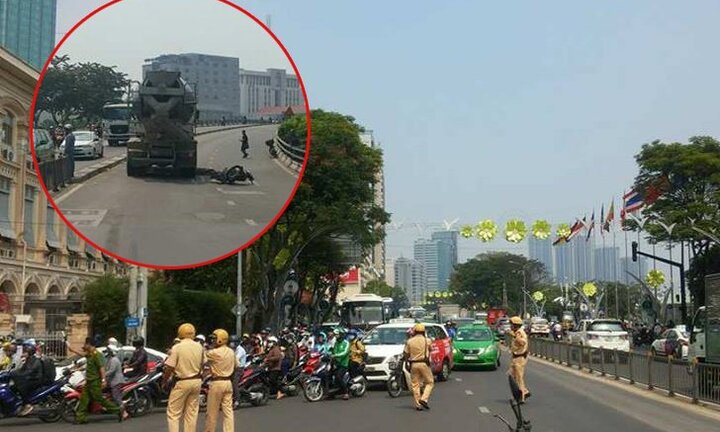 Ngã xuống đường sau va chạm, người đàn ông bị xe bồn cán chết thương tâm