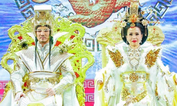 Hé lộ trích đoạn Đàm Vĩnh Hưng đóng Ngọc Hoàng trong 'Táo quân 2018'