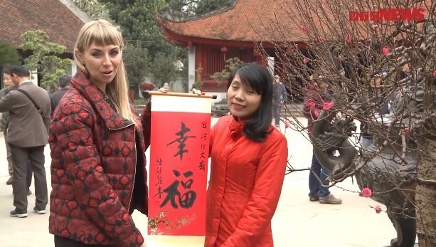 Video: Tết Việt của nhà nữ ngoại giao Nga ở Hà Nội