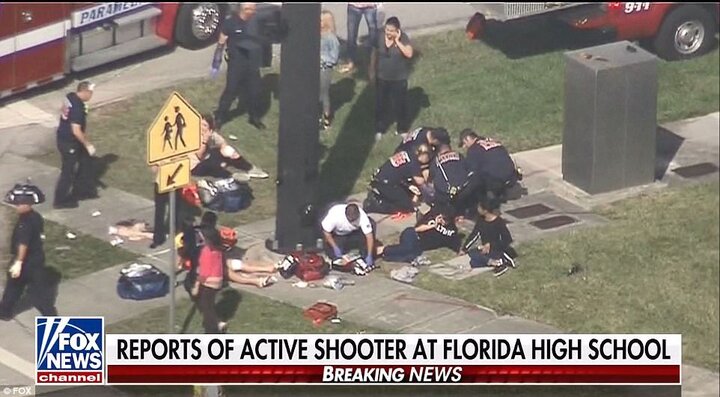 Xả súng tại trường trung học Mỹ ngày Valentine, hàng chục người thương vong