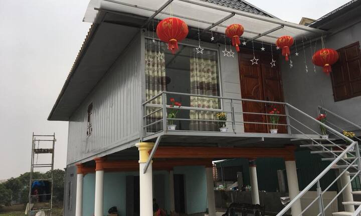 Ngôi nhà 'độc, dị, lạ' ở Hải Dương dựng từ 2 thùng container, chi phí chỉ 500 triệu đồng