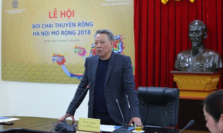 UBND Hà Nội và Vietnam Airlines tổ chức Lễ hội bơi chải thuyền rồng Hà Nội 2018