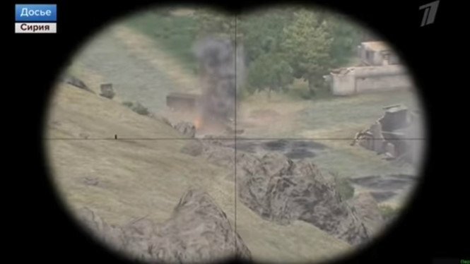 Đài truyền hình Nga dùng game bắn súng dựng phóng sự chiến tranh