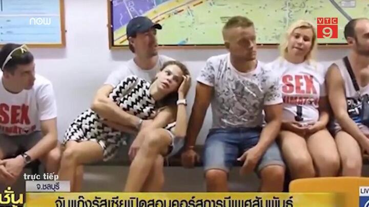 Mở lớp dạy chuyện chăn gối, 10 người Nga bị cảnh sát Thái Lan bắt