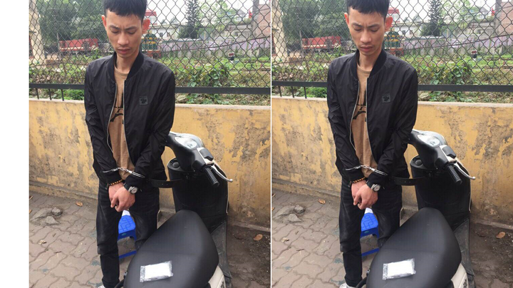 Cảnh sát 141 truy đuổi thanh niên quay đầu xe bỏ chạy, bắt được kẻ buôn ma túy đá