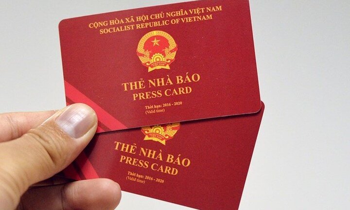 Đơn giản hóa thủ tục cấp thẻ nhà báo