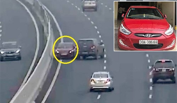 Phóng xe ngược chiều kiểu 'tự sát' trên cao tốc: Nhiều người chặn đầu nhắc nhở nhưng tài xế vẫn cố tình đi