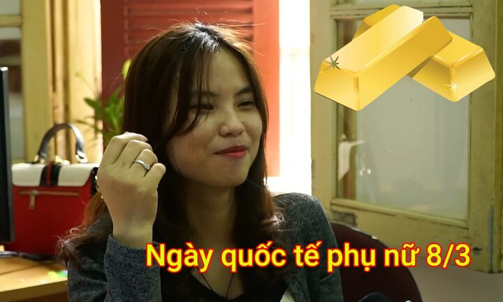 Cô gái mong chồng tặng 10 cây vàng mừng ngày 8/3