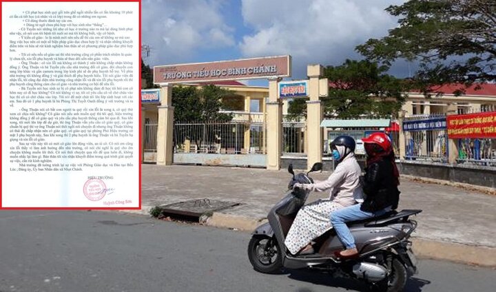 Cô giáo quỳ gối xin lỗi phụ huynh, hiệu trưởng tiểu học Bình Chánh nhận khuyết điểm