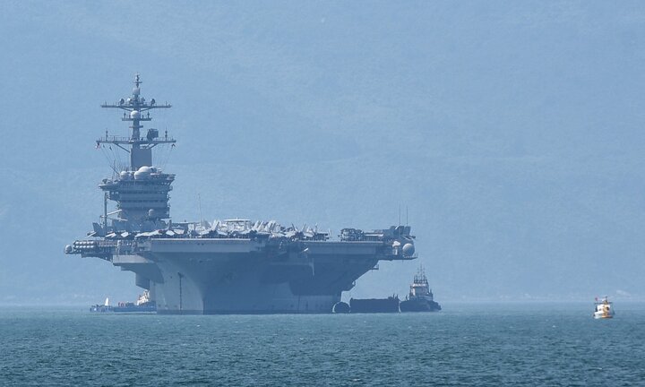 Những hình ảnh ấn tượng trong chuyến thăm Việt Nam của tàu sân bay USS Carl Vinson