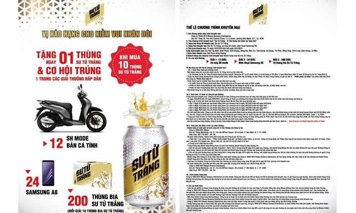 Cùng Sư Tử Trắng 'nhân đôi niềm vui, săn quà cực chất'