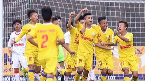 Kết quả U19 Hà Nội vs U19 SLNA bán kết U19 Quốc gia 2018