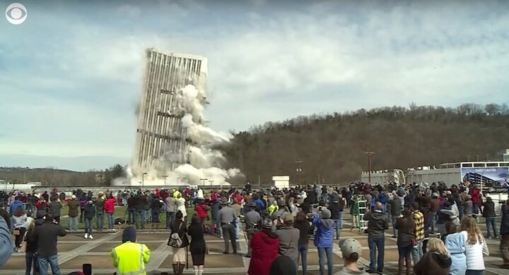 Video: Nhà 28 tầng ở Mỹ nổ tan tành trong 5 giây