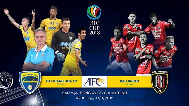 Video trực tiếp FLC Thanh Hóa vs Bali United, 18h ngày 13/3