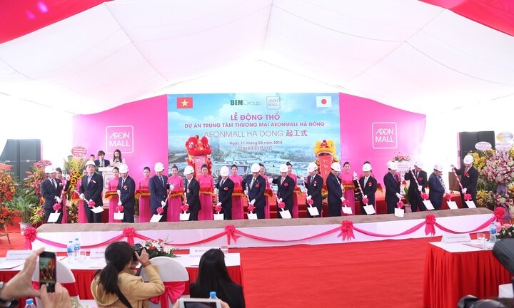 Lễ động thổ dự án 'AEON MALL Hà Đông'