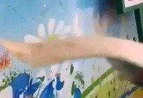 Cận cảnh suất cơm 2 miếng chả mỏng dính của học sinh tiểu học gây tranh cãi