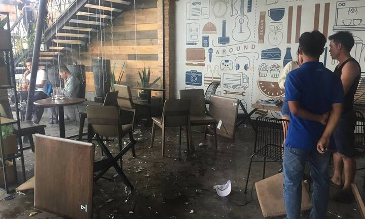 20 thanh niên hỗn chiến trong quán cà phê ở Sài Gòn