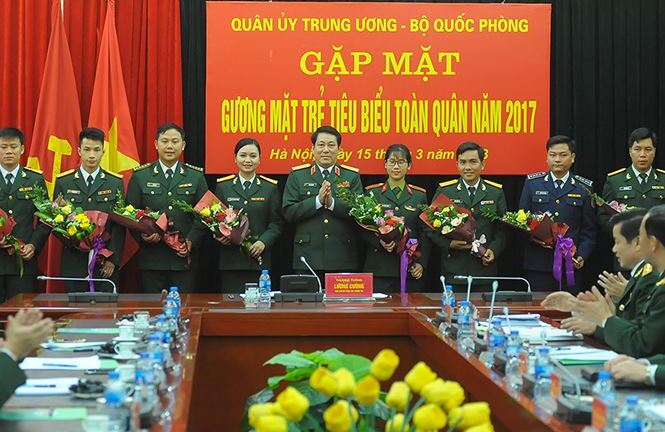 10 gương mặt trẻ tiêu biểu toàn quân năm 2017