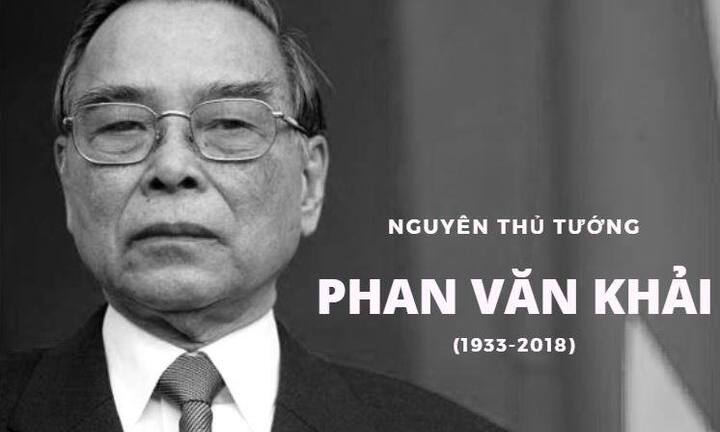 Infographic: Những dấu ấn cuộc đời nguyên Thủ tướng Phan Văn Khải