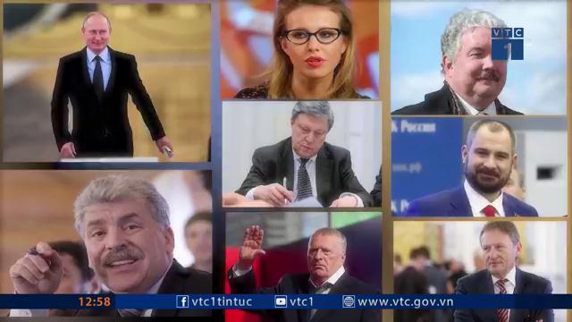Video: Cân tài 8 ứng viên tổng thống Nga trước giờ G