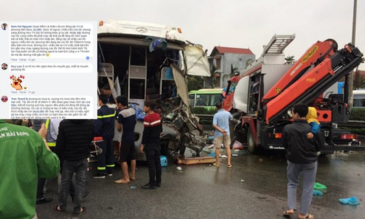 Xe khách tông xe cứu hoả trên cao tốc: Không thể vin cớ ưu tiên gây nguy hiểm tính mạng bao người