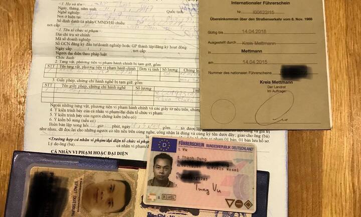 Cảnh sát giao thông TP.HCM tạm giữ giấy phép lái xe quốc tế: Lãnh đạo PC67 nói gì?