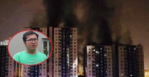 Cháy chung cư quận 8 TP.HCM: 'Hôm qua, tôi còn mắc kẹt trong thang máy, rơi từ tầng 6 xuống tầng 1'