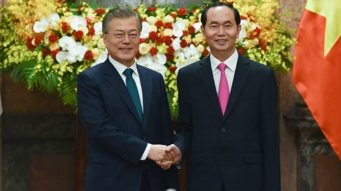 Toàn văn tuyên bố chung Việt Nam - Hàn Quốc