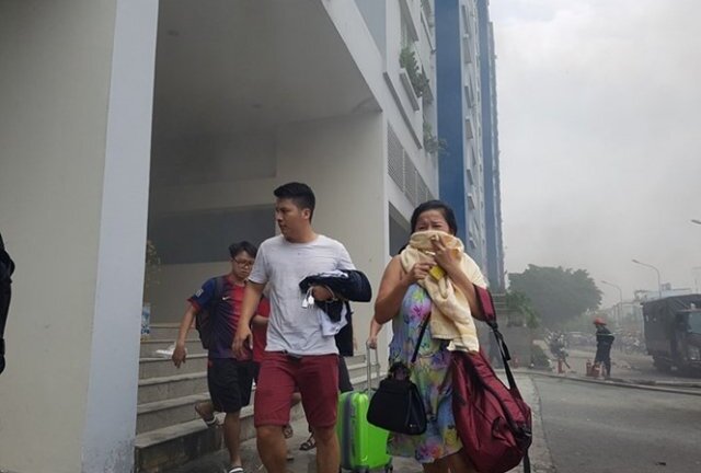 Phong tỏa hiện trường, điều tra vụ cháy Carina