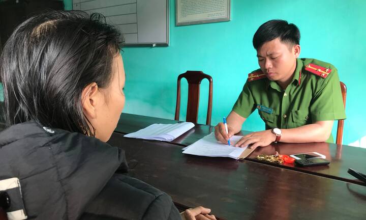 Tự bịa chuyện bị cướp vàng rồi báo công an