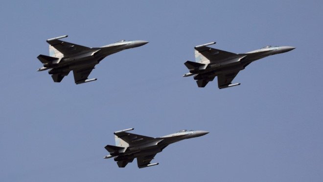 Trung Quốc tuyên bố tập trận không quân ở Biển Đông