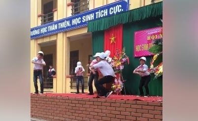 Học sinh lớp 6 nhảy DJ tại hội thi của trường: Lãnh đạo nhà trường lên tiếng