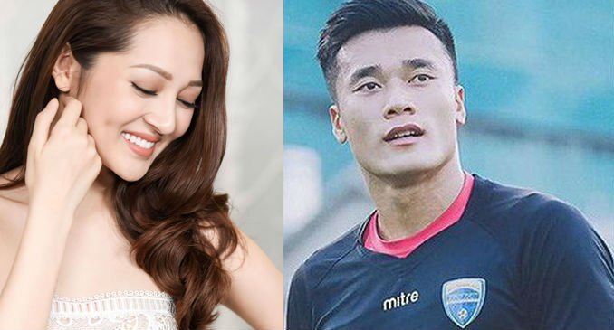 Thủ môn Bùi Tiến Dũng và Bảo Anh đang yêu nhau?