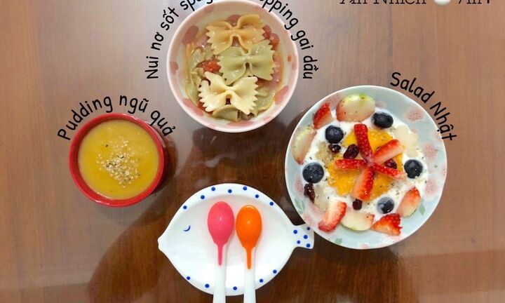 Thực đợn ăn dặm ‘nhìn là thèm’ dành cho bé của mẹ 9X