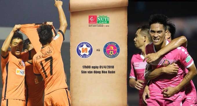 Video trực tiếp SHB Đà Nẵng vs Sài Gòn vòng 4 V-League 2018