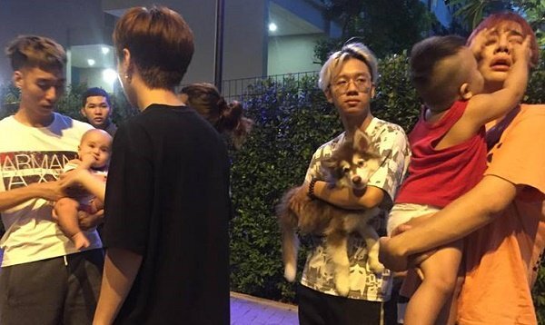 Cháy chung cư Parc Spring quận 2: Diễn viên ‘Ông ngoại tuổi 30’ hoảng hốt tìm đường thoát thân